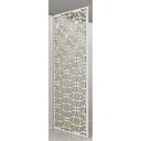 Ver imagem 2 de Painel Vazado Divisória Mdf Istambul Branco - 0,60x2,20m