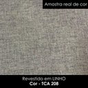 Ver imagem 5 de Poltrona Decorativa Iris Pes Madeira Linho Tca 208 Moll