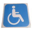 Ver imagem 1 de PLACA SIA AUTOADESIVO 150X150MM CADEIRANTE