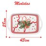 Bandeja Decoração de Natal Retangular em Melamina 43cm - 2