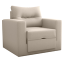 Ver imagem 4 de Sofá Cama 1 Lugar Cork Suede Bege