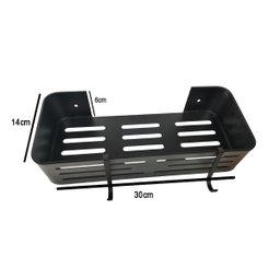 Suporte Banheiro Box Prateleira Porta Shampoo Sabonete Higiene Pessoal Utensilios Multiuso Cozinha o - 4