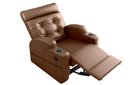 Ver imagem 4 de Poltrona Cadeira Papai Sala Compass Sintetico Whisky Matrix Premium Original