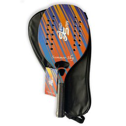 Raquete Beach Tennis Carbono 3K Summer Sky + Raqueteira - 2