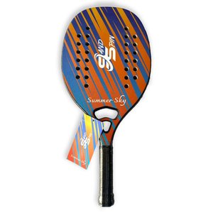 Raquete Beach Tennis Carbono 3K Summer Sky + Raqueteira