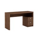 Ver imagem 1 de Mesa de Computador Solteiro ME4130 c/ 2 Gavetas Nogal - Tecno Mobili