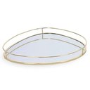 Ver imagem 1 de Bandeja em Metal com Espelho Mart Organica 38cm