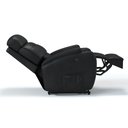 Ver imagem 5 de Poltrona do Papai Reclinável em Corino Cor Preta com Massagem Reclinação Elétrica - Modelo Florença