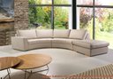 Ver imagem 1 de Conjunto Sofa Style Bege Pes Amendoa - 49595