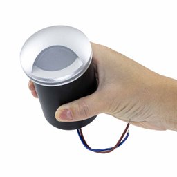 Balizador Ascoli Redondo Escovado Led 3w 30° Luz Quente 9619 Galaxy St3040 - 4
