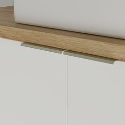 Balcão Nature 110cm Estilare Blc4035 Branco/carvalho - 8