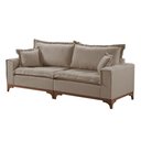 Ver imagem 1 de Sofá 4 Lugares Living Linho M-47 Martins Bege