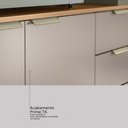 Ver imagem 4 de Cozinha Compacta Pitaya 7 Portas 2 Gavetas e Pés Reguláveis - Amêndola Touch/ Nude Prime Tx Demobile