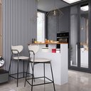 Ver imagem 6 de Bancada Ilha 3 Portas 1,20 com Nicho 6206 Rede Móveis