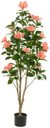 Ver imagem 1 de Planta Artificial Arvore Papoula Real Toque C/pote X14 Laranja 1,4m