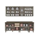 Ver mais imagens de Cozinha Modulada Compacta 240cm 11 Portas 3 Gavetas Connect Henn