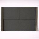 Ver imagem 3 de Cabeceira Cama Box Queen Size Estofada Essence 160cm com Sapatas Plásticas Braços Laterais