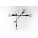 Ver imagem 1 de Lustre Pendente Prizi Preto Directions Six - 60cm