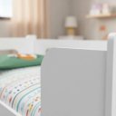 Ver imagem 5 de Cama Infantil Branca Mdf/mdp Segura Confortável sem Colchão