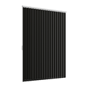 Ver imagem 2 de Persiana Vertical em Tecido Crisdan Largura 1,30 X 1,30 Altura Preto