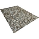 Ver imagem 2 de Tapete de Couro Marrom Light 2,00x3,00 sem Bordas Pç 3x9cm