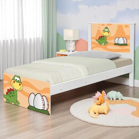 Bi Cama Juvenil Zap Dinossauro Baby com Colchões