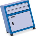 Ver imagem 2 de Gaveteiro Modular Grande com 1 Porta e 2 Gavetas Gav812 Cmb