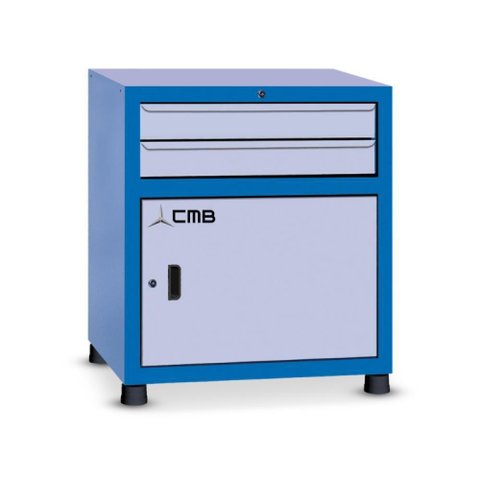Gaveteiro Modular Grande com 1 Porta e 2 Gavetas Gav812 Cmb