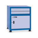 Ver imagem 1 de Gaveteiro Modular Grande com 1 Porta e 2 Gavetas Gav812 Cmb