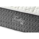 Ver imagem 2 de Cama Box Baú Solteiro: Colchão Molas MasterPocket Ensacadas Anjos Fort Flex + Base CRC Suede