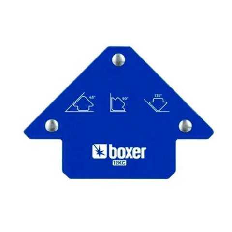 Esquadro Magnético 12kg Robusto para Soldador Boxer
