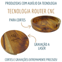 Ver imagem 7 de Descanso de Copo Couro com Suporte em Madeira