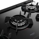 Ver imagem 7 de Fogão 5 Bocas a Gás Dako Supreme Timer Glass com Mesa de Vidro e Tripla Chama Titanium Bivolt