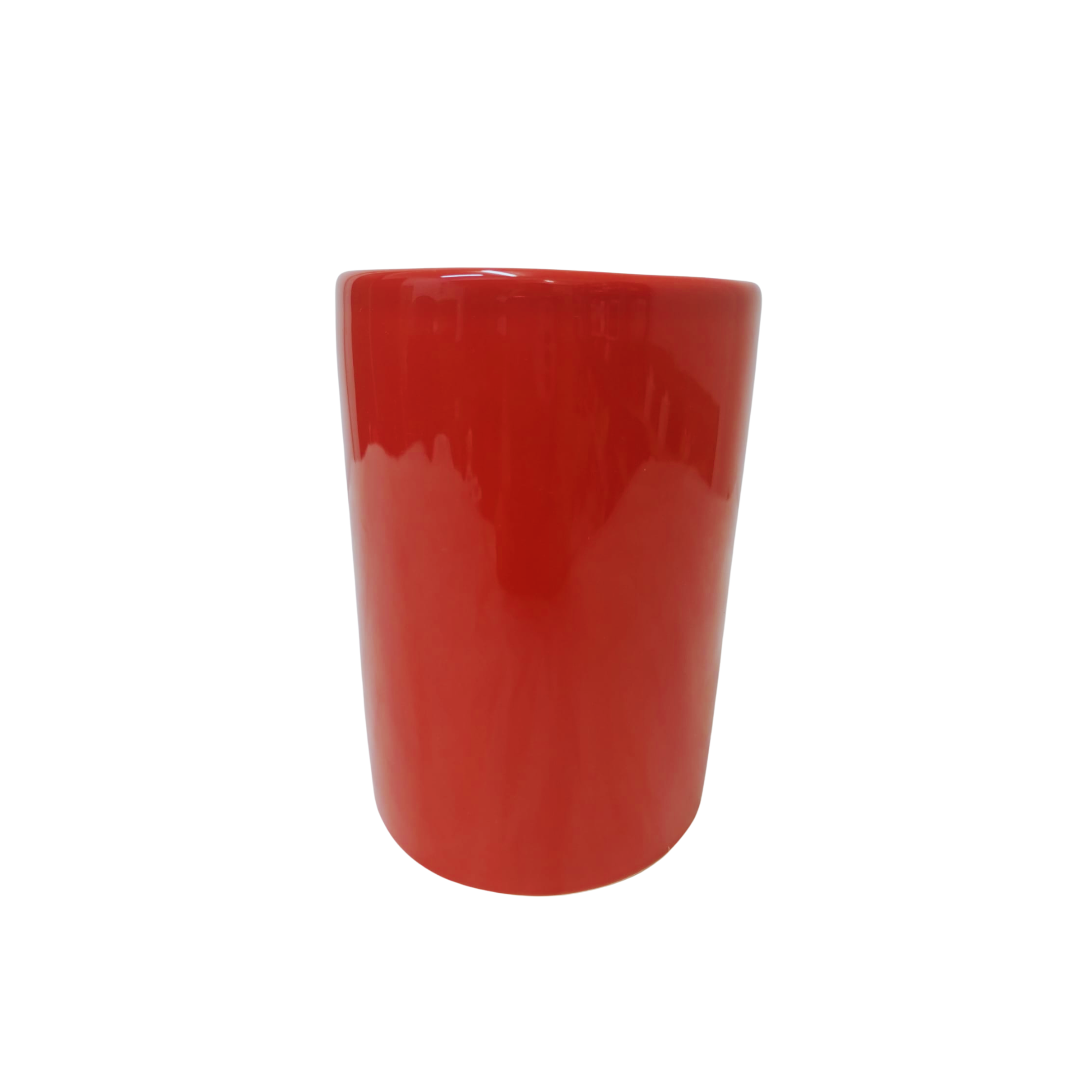 Porta Utensílios Cerâmica: Um Toque de Charme e Praticidade para Sua Cozinha:vermelho - 1