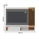 Ver imagem 2 de Home para Tv de 60 Polegadas Siena Off White Matte Freijó