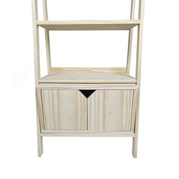 Nicho 2 Portas para Estante Pipa 29X55X28 em Madeira de Pinus - NATURAL - 3