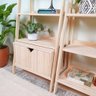 Nicho com Porta para Estante Pipa 29x55x28 em Madeira de Pinus - Natural - 1
