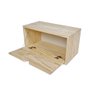 Nicho com Porta para Estante Pipa 29x55x28 em Madeira de Pinus - Natural - 2