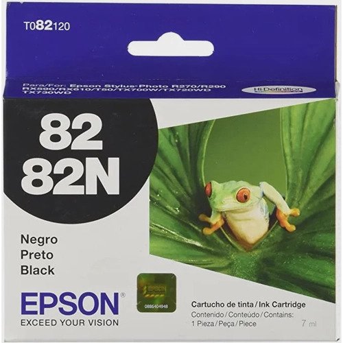 Cartucho Epson 82n Original T082120 Br Preto | R270 | R290 | Rx590 | Rx610