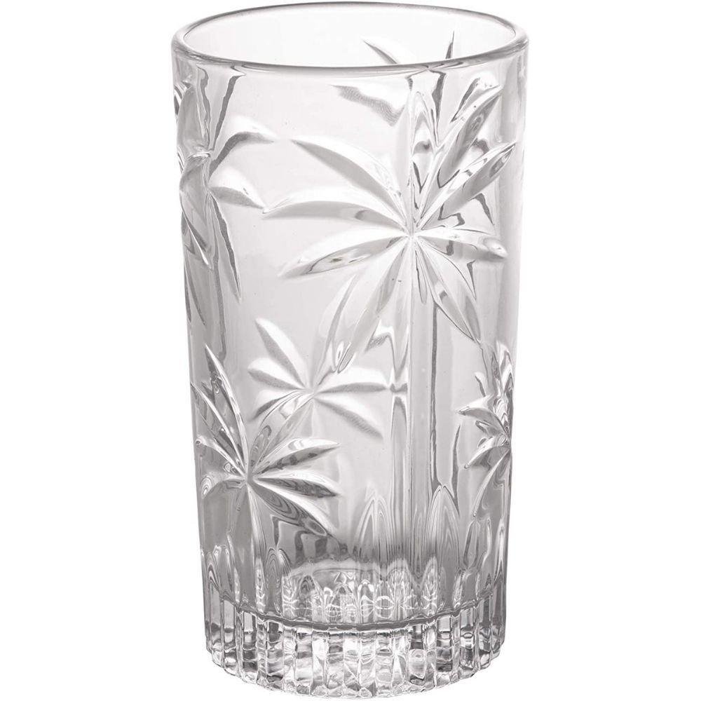 Jogo de Copos Palm Tree em Cristal 360ml 6 Peças - Rojemac - 1