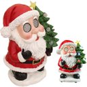 Ver imagem 3 de Papai Noel Arvore Natal Mexe Os Olhos Musical Natalino Luzes Led Decoraçao Estnate Festa Evento Come