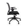 Cadeira de Escritório Ergonômica Giratória Preta Profit Marelli - 3
