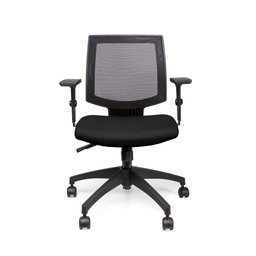 Cadeira de Escritório Ergonômica Giratória Preta Profit Marelli - 2
