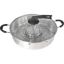 Ver imagem 1 de Churrasqueira Polida Com Tampa De Vidro N°30