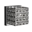 Ver imagem 1 de Luminária Arandela Carpo Cristal Legítimo Base em Inox - 4558