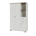 Ver imagem 2 de Guarda Roupa 3 Portas 2 Gavetas Ananda Casatema MadeiraOriginals Bege/Offwhite/Mel