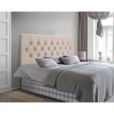 Ver imagem 2 de Cabeceira Painel Estofada Dubai Deluxe Casal Areia 1,40m - Pc Móveis