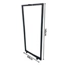 Ver imagem 2 de Lateral P- Arara Ilha 30 X 30 - 0,640 X 1,45 Preto