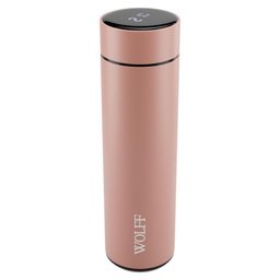 Garrafa Térmica de Inox com Termômetro Led 500ml Wolff 29114 - 1