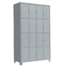Armário Roupeiro de Aço Vestiário com 16 Portas Guarda-volumes Locker - 1